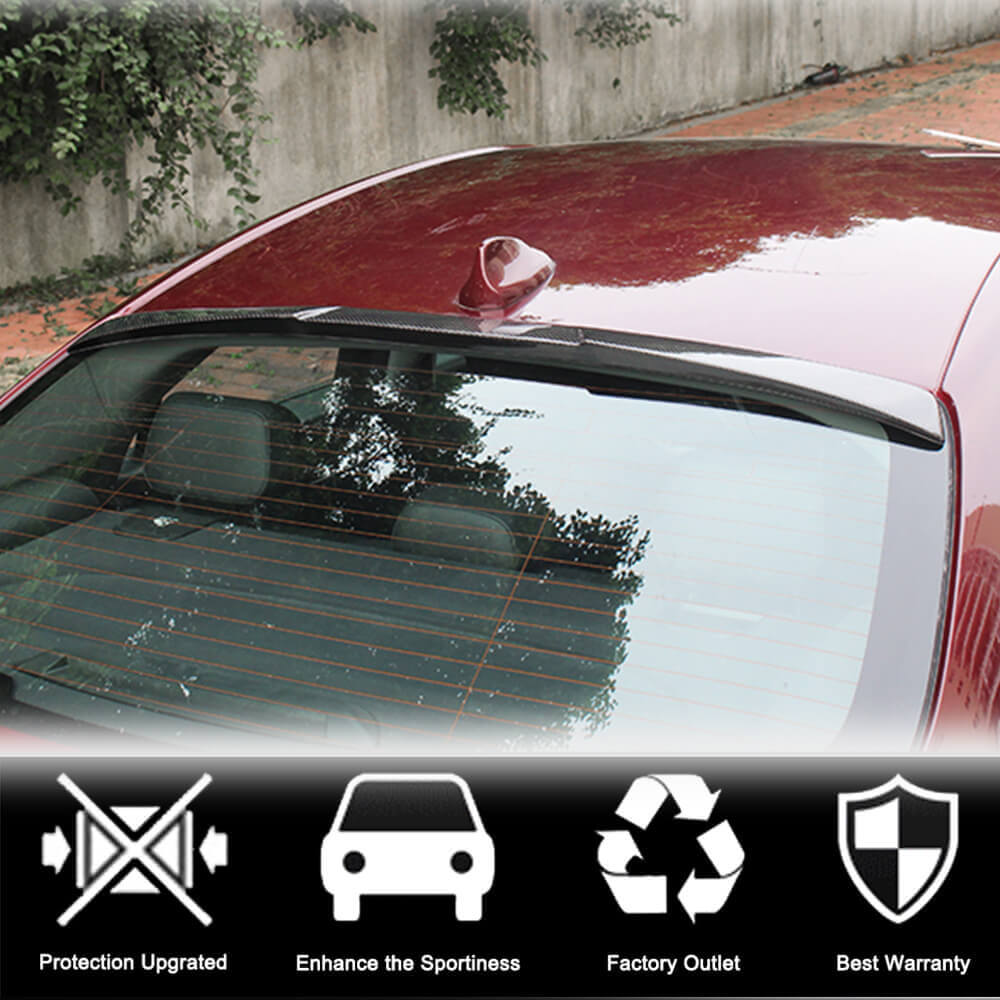 Alfa Romeo Giulia 952 2016-2022 Rear Roof Spoiler Carbon Fiber-Ahacarbon