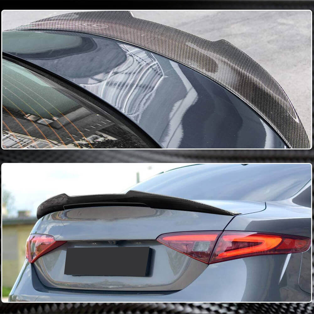 Alfa Romeo Giulia 952 2016-2022 Rear Trunk Spoiler Carbon Fiber-Ahacarbon
