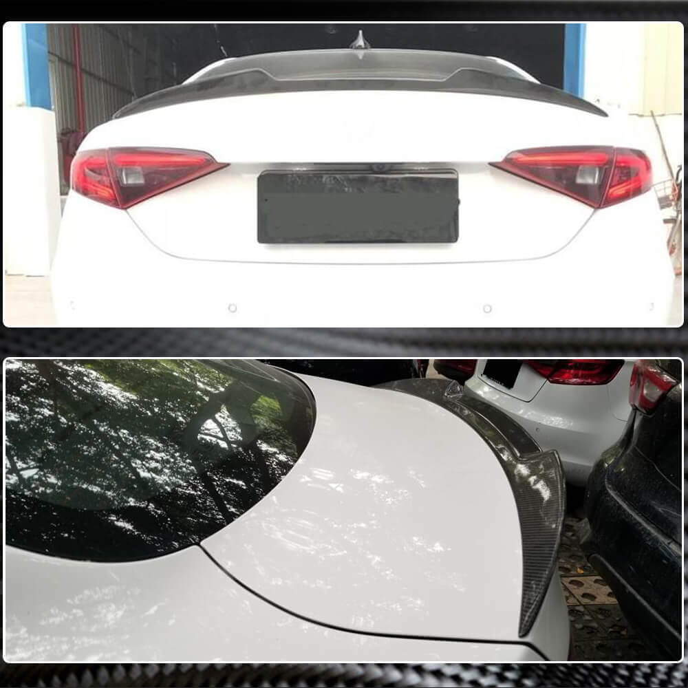 Alfa Romeo Giulia 952 2016-2022 Rear Trunk Spoiler Carbon Fiber/FRP-Ahacarbon