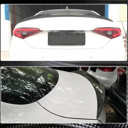 Alfa Romeo Giulia 952 2016-2022 Rear Trunk Spoiler Carbon Fiber/FRP-Ahacarbon