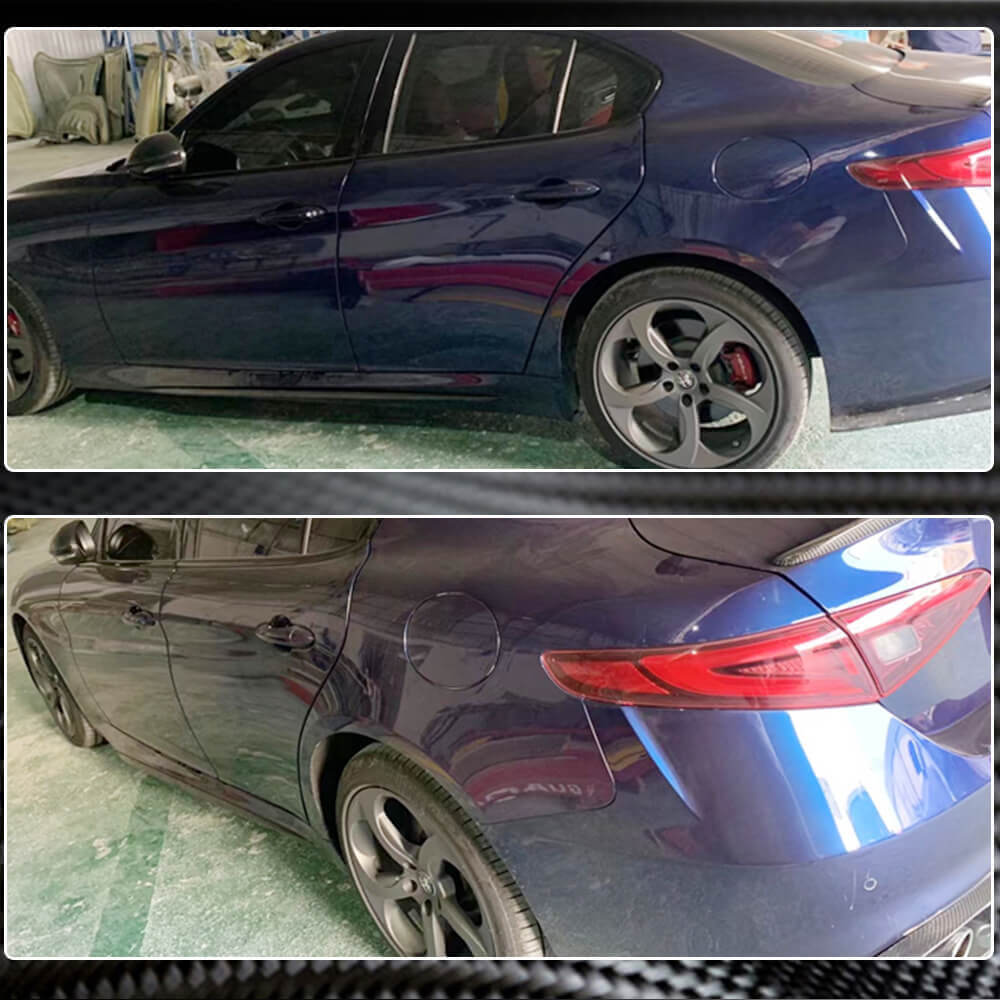 Alfa Romeo Giulia 952 2015-2020 Side Skirts Carbon Fiber/FRP-Ahacarbon