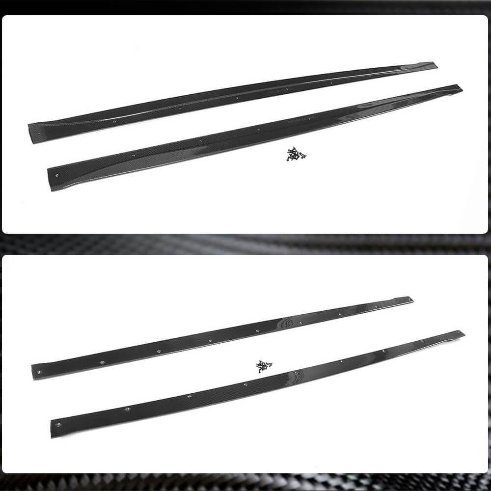 Alfa Romeo Giulia 952 2015-2020 Side Skirts Carbon Fiber-Ahacarbon
