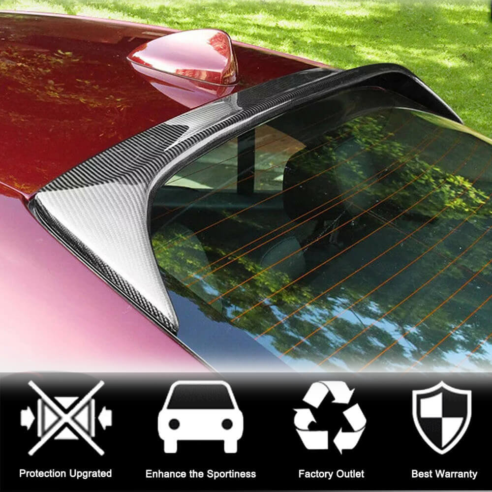 Alfa Romeo Giulia 952 2017-2022 Rear Roof Spoiler Carbon Fiber-Ahacarbon