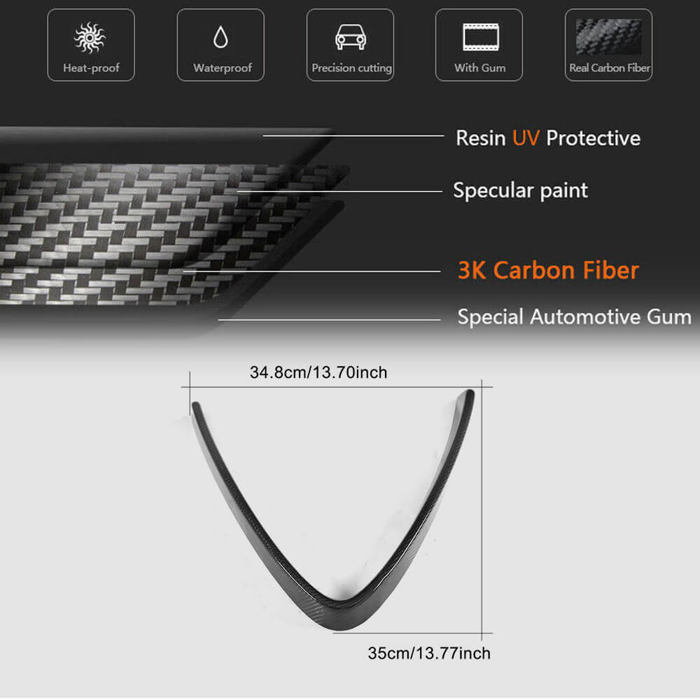 Alfa Romeo Giulia 952 Sport Quadrifoglio 2015-2020 Front Grille Frame Carbon Fiber-Ahacarbon