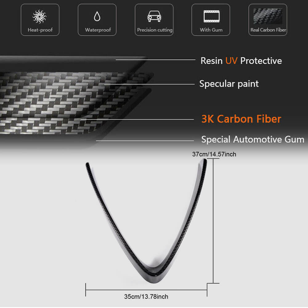 Alfa Romeo Stelvio Base 2017-2022 Front Grille Dry Carbon Fiber-Ahacarbon
