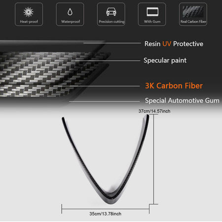 Alfa Romeo Stelvio Base 2017-2022 Front Grille Dry Carbon Fiber-Ahacarbon
