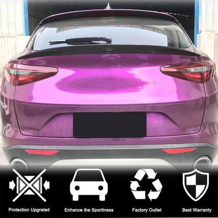Alfa Romeo Stelvio 2017-2022 Rear Trunk Spoiler Dry Carbon Fiber-Ahacarbon