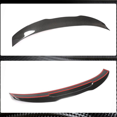 Audi A3 Sline S3 RS3 8V 8V.5 Sedan 2014-2020 Carbon Fiber Rear Trunk Spoiler-Ahacarbon