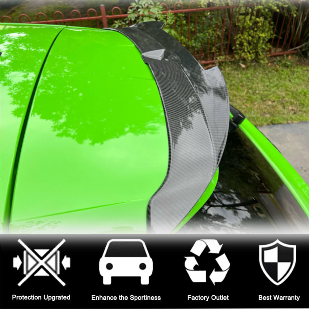 Audi A3 Sline S3 RS3 8Y Hatchback 2021UP Rear Trunk Spoiler Carbon Fiber-Ahacarbon