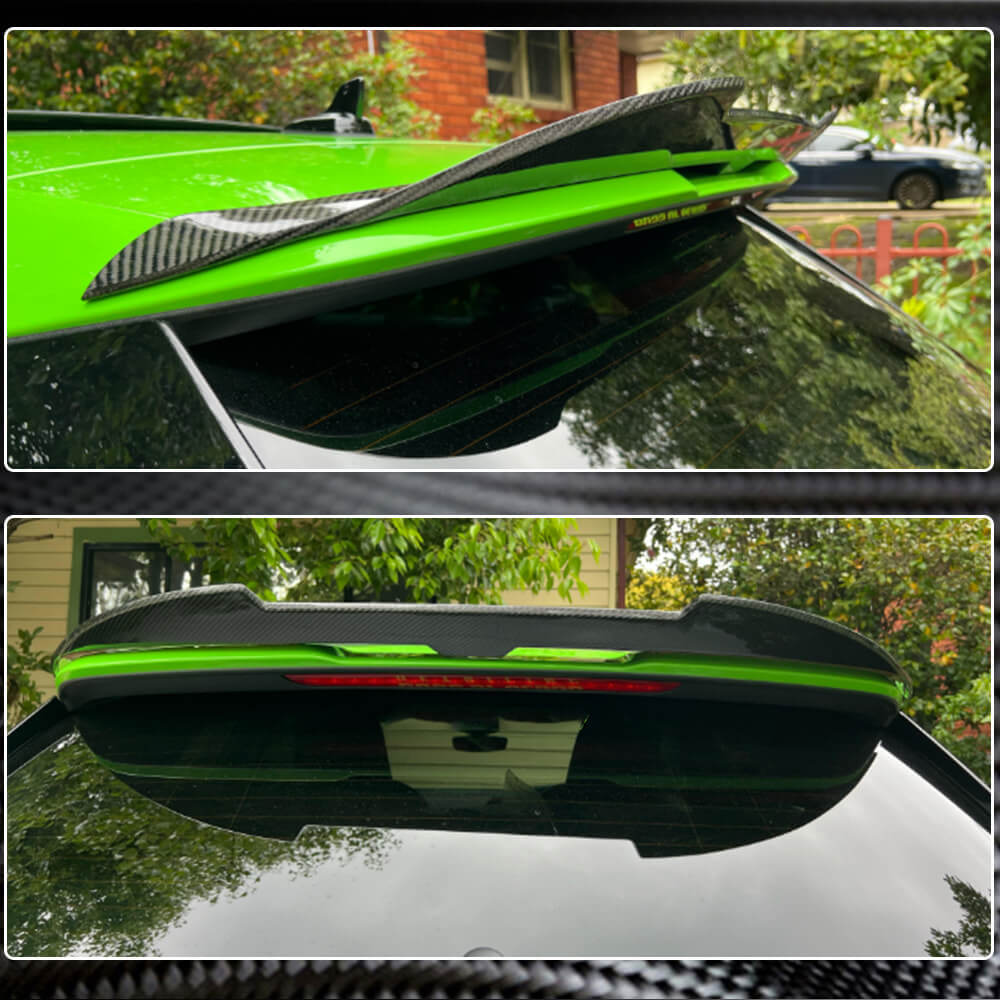 Audi A3 Sline S3 RS3 8Y Hatchback 2021UP Rear Trunk Spoiler Carbon Fiber-Ahacarbon