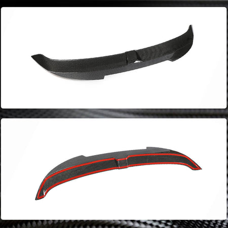Audi A3 Sline S3 RS3 8Y Hatchback 2021UP Rear Trunk Spoiler Carbon Fiber-Ahacarbon