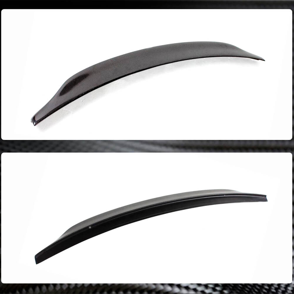 Audi A4 B8 Base Sedan Pre-facelift 2009-2012 Rear Trunk Spoiler Carbon Fiber-Ahacarbon