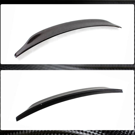 Audi A4 B8 Base Sedan Pre-facelift 2009-2012 Rear Trunk Spoiler Carbon Fiber-Ahacarbon