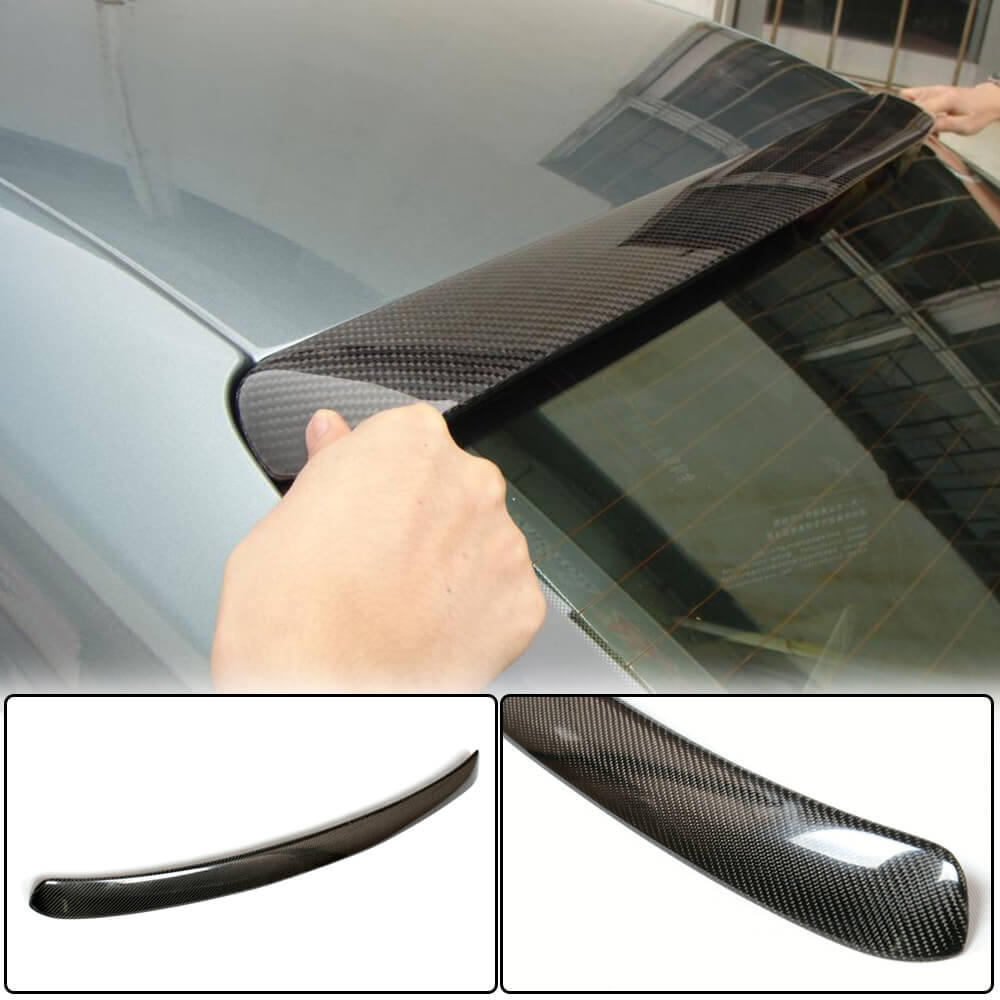 Audi A4 Sline S4 B8 Sedan Pre-facelift 2009-2012 Rear Roof Spoiler Carbon Fiber/FRP-Ahacarbon