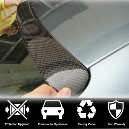 Audi A4 Sline S4 B8 Sedan Pre-facelift 2009-2012 Rear Roof Spoiler Carbon Fiber/FRP-Ahacarbon