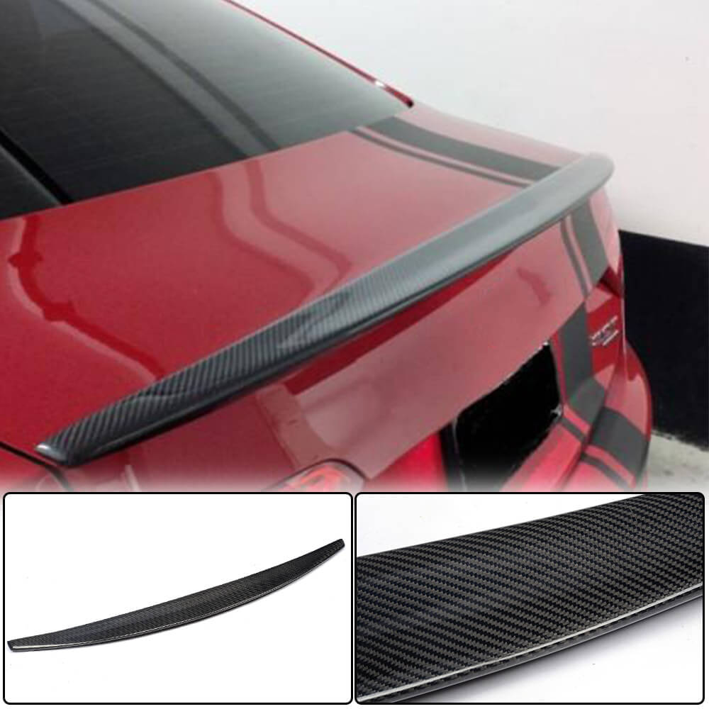 Audi A5 B8 B8.5 Base Coupe 2008-2016 Rear Trunk Spoiler Carbon Fiber/FRP-Ahacarbon