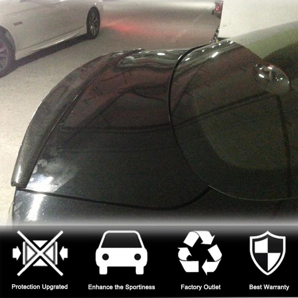 Audi A5 B8 B8.5 Base Coupe 2008-2016 Rear Trunk Spoiler Carbon Fiber/FRP-Ahacarbon