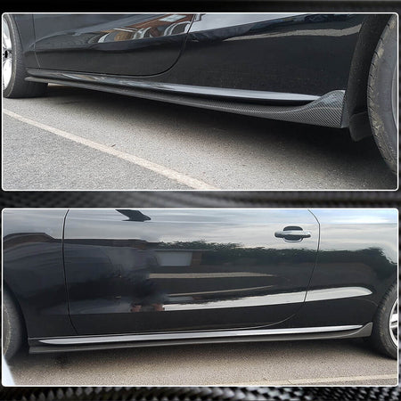 Audi A5 Sline S5 B8 B8.5 2-Door 2008-2016 Side Skirts Carbon Fiber-Ahacarbon