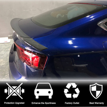 Audi A5 Sline S5 B9 Sportback 2017-2021 Rear Trunk Spoiler Carbon Fiber-Ahacarbon