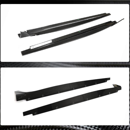 Audi A5 Sline S5 B9.5 Facelift 2021UP Side Skirts Dry Carbon Fiber-Ahacarbon