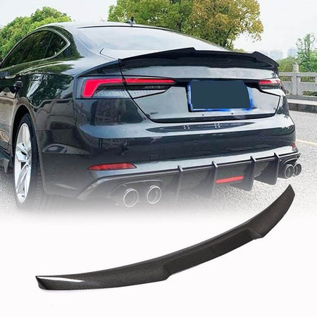 Audi A5 Sline S5 B9 B9.5 Sportback 2017-2022 Rear Trunk Spoiler Carbon Fiber/FRP-Ahacarbon