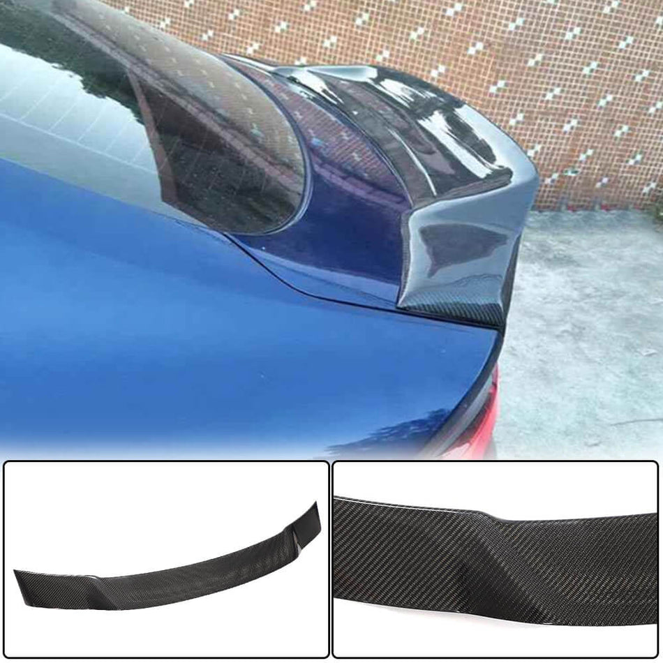 Audi A5 Sline S5 B9 Sportback 2017-2020 Rear Trunk Spoiler Carbon Fiber-Ahacarbon