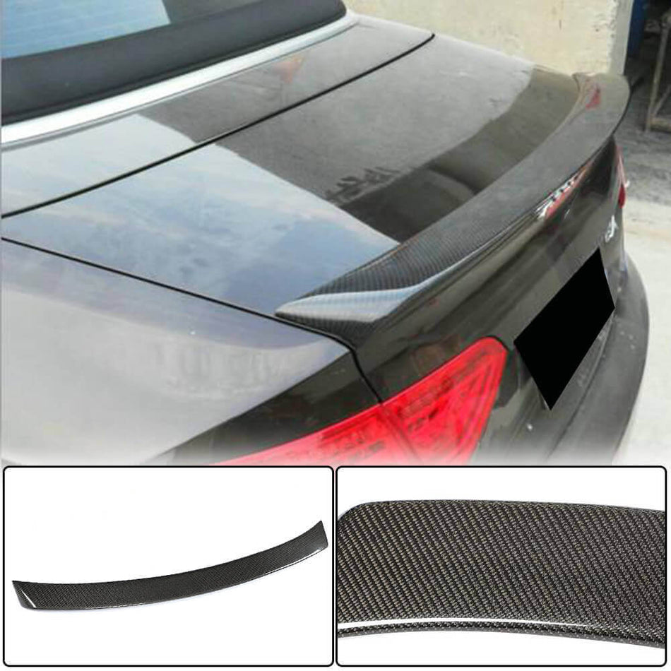 Audi A5 Sline S5 RS5 B8 B8.5 Convertible 2008-2016 Rear Trunk Spoiler Carbon Fiber-Ahacarbon