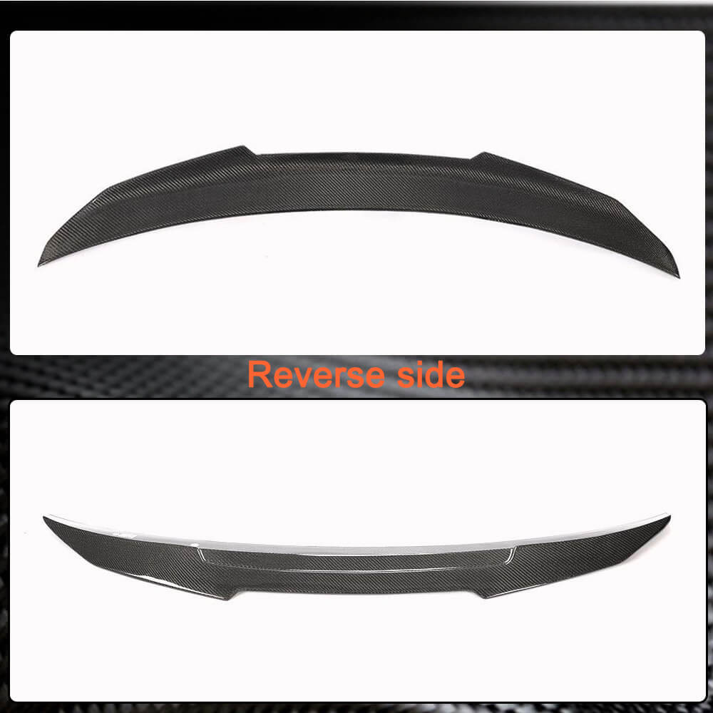Audi A5 Sline S5 RS5 B9 B9.5 Coupe 2017-2023 Rear Trunk Spoiler Carbon Fiber-Ahacarbon