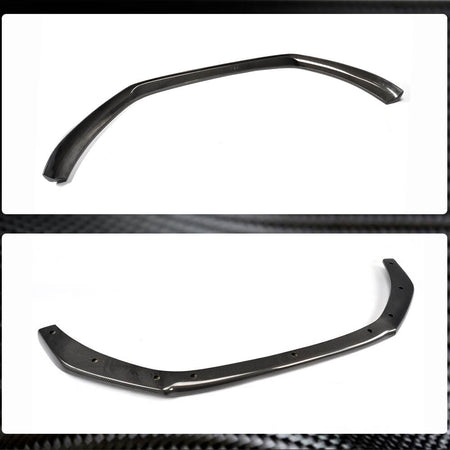 Audi A6 C7 Base Sedan Pre-facelift 2012-2015 Front Bumper Lip Carbon Fiber-Ahacarbon