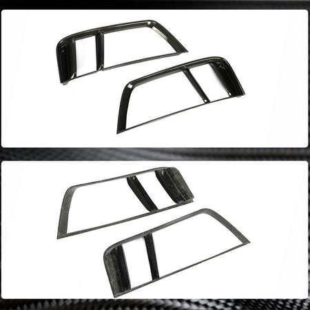 Audi R8 V10 Gen 2 4S 2016-2019 Rear Air Intake Fender Vents Dry Carbon Fiber-Ahacarbon