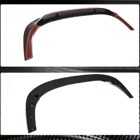 Audi RS3 8Y Sedan 2022+ Front Bumper Lip Dry Carbon Fiber-Ahacarbon