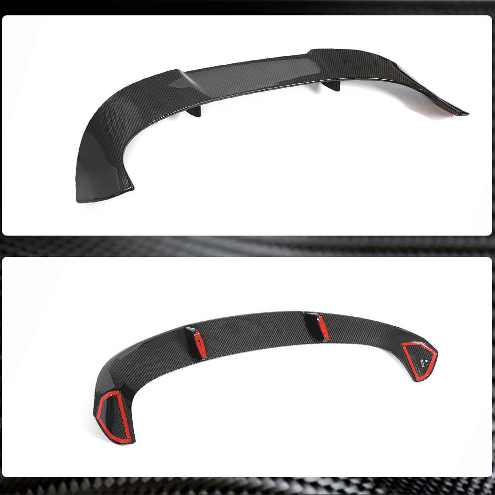 Audi RS4 B9 Typ 8W Avant 2020UP Rear Roof Spoiler Dry Carbon Fiber-Ahacarbon