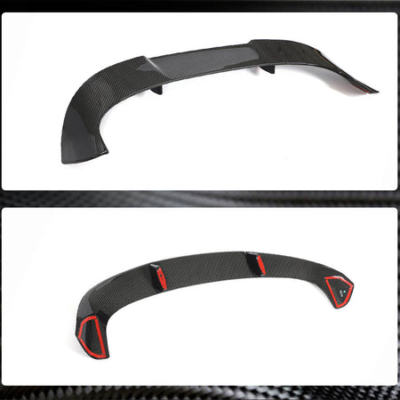 Audi RS4 B9 Typ 8W Avant 2020UP Rear Roof Spoiler Dry Carbon Fiber-Ahacarbon