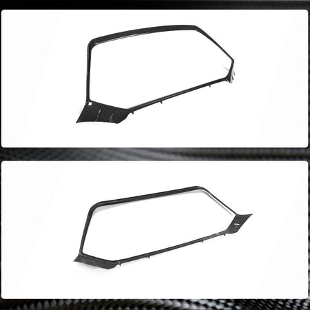 Audi RS6 C8 Avant 2019-2022 Front Grille Dry Carbon Fiber-Ahacarbon