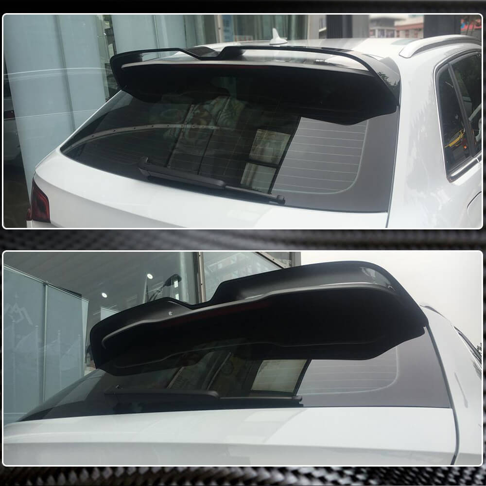 Audi S3 A3 Sline RS3 8V 8V.5 2014-2019 Rear Roof Spoiler Carbon Fiber/FRP-Ahacarbon