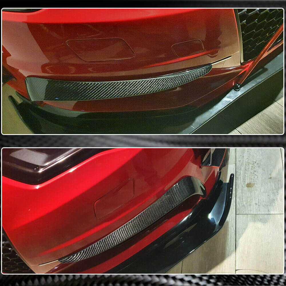 Audi S3 A3 Sline 8V Sedan Pre-facelift 2014-2016 Front Bumper Vents Carbon Fiber-Ahacarbon