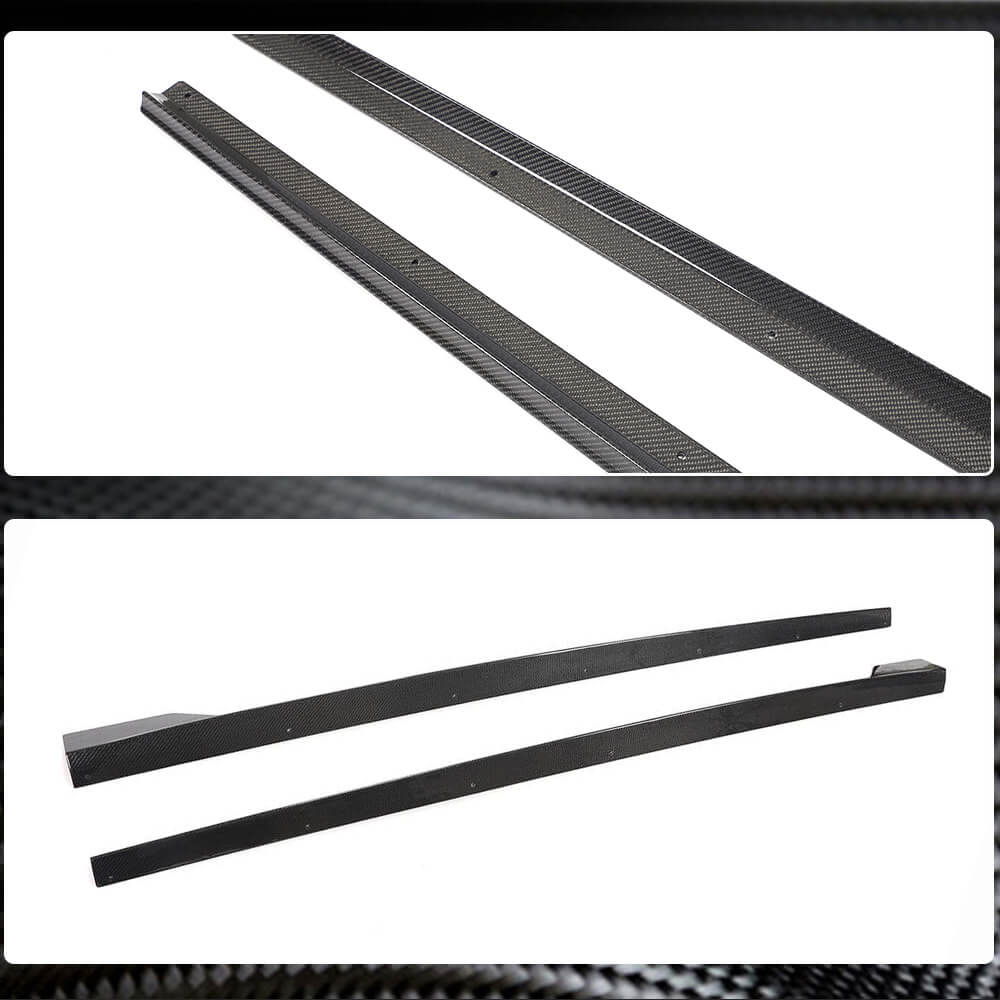 Audi S3 RS3 8V 8V.5 Sedan 2014-2019 Side Skirts Carbon Fiber-Ahacarbon