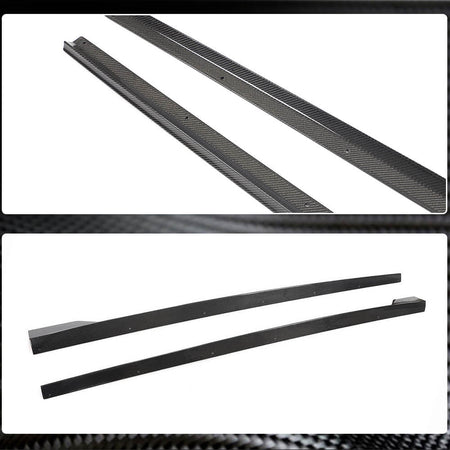 Audi S3 RS3 8V 8V.5 Sedan 2014-2019 Side Skirts Carbon Fiber-Ahacarbon