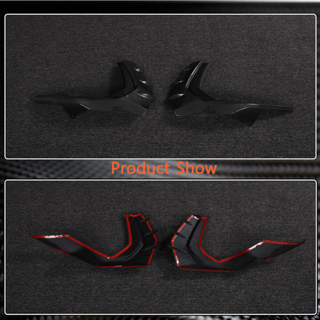 Audi S3 RS3 8Y A3 Sline 2021-2023 Front Bumper Vents Carbon Fiber-Ahacarbon