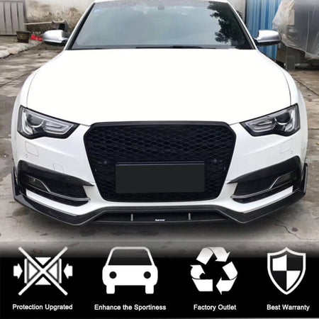 Audi S5 A5 Sline B8.5 Facelift 2012-2016 Front Bumper Vents Carbon Fiber/FRP-Ahacarbon