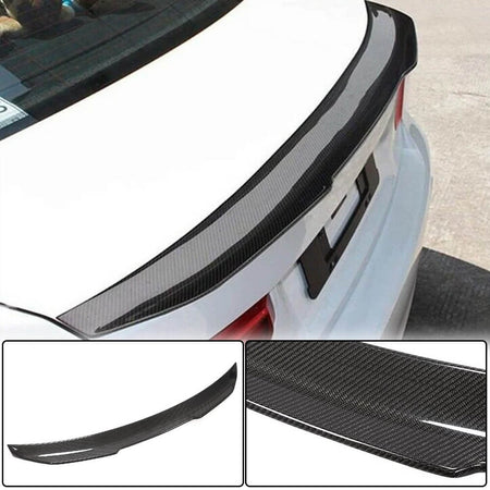 Audi A5 B9 S5 4-Door 2017-2024 Carbon Fiber Rear Trunk Spoiler-Ahacarbon