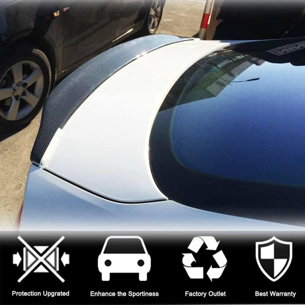 Audi S5 2-Door Coupe 2008-2016 Rear Trunk Spoiler Carbon Fiber-Ahacarbon