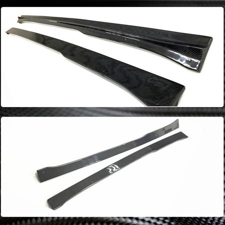 Audi TT MK3 8S Base 2015-2019 Side Skirts Carbon Fiber-Ahacarbon