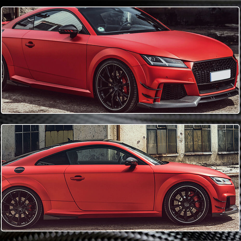 Audi TT RS MK3 2016-2019 Front Bumper Vents Carbon Fiber-Ahacarbon