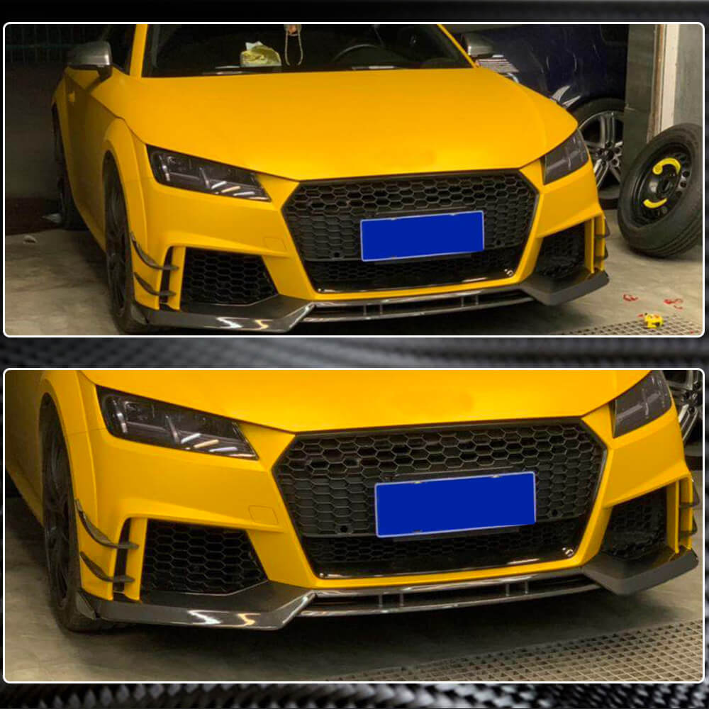 Audi TT RS MK3 2016-2019 Front Bumper Vents Carbon Fiber-Ahacarbon
