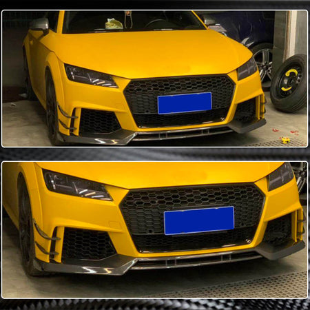 Audi TT RS MK3 2016-2019 Front Bumper Vents Carbon Fiber-Ahacarbon