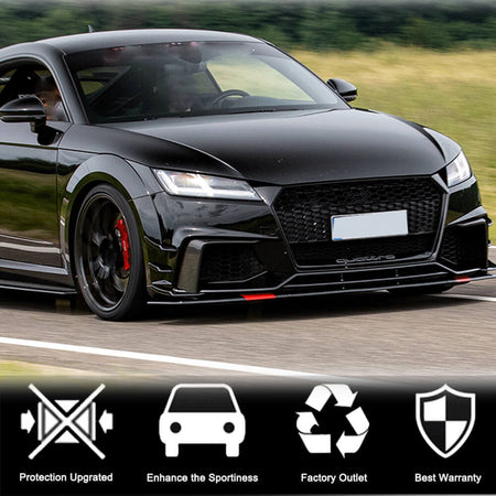 Audi TT RS MK3 8S 2016-2019 Fog Light Cover Carbon Fiber/FRP-Ahacarbon