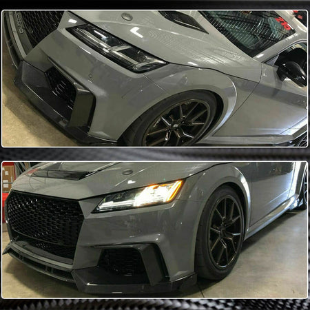 Audi TT RS MK3 8S 2016-2019 Fog Light Cover Carbon Fiber/FRP-Ahacarbon