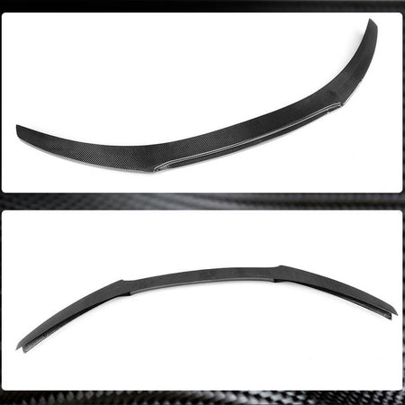 Audi TTS 08-14 TT 13-14 MK2 8J Pre-facelift Front Bumper Lip Carbon Fiber-Ahacarbon