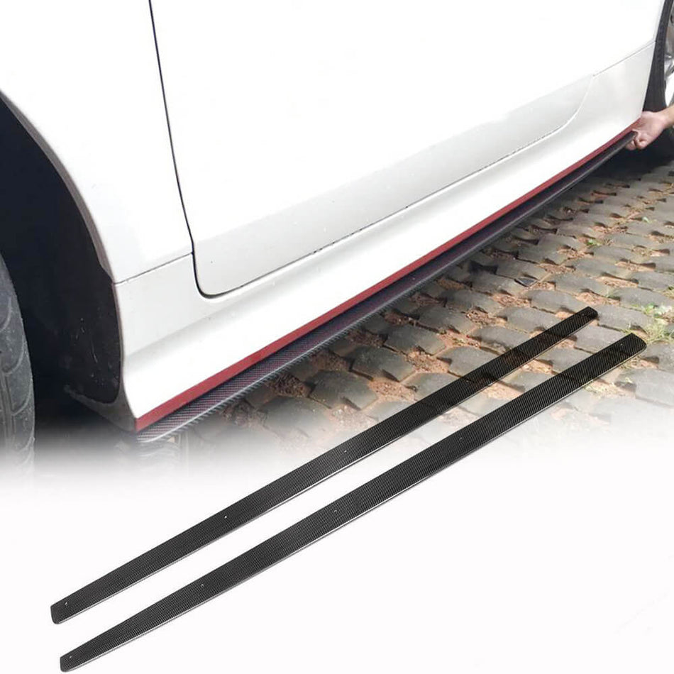 Audi TTS TT MK2 8J Side Skirts Carbon Fiber-Ahacarbon